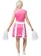 Déguisement pompon girl rose femme