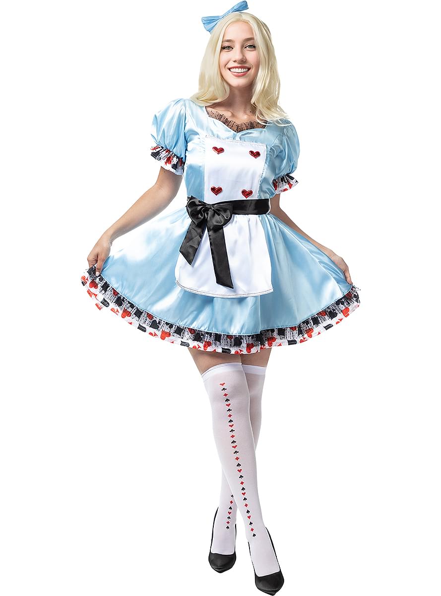 Делукс костюм на Алиса за жени