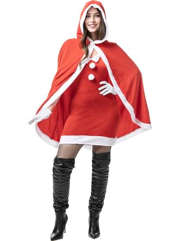Comprar Online Disfraz De Mamá Noel Peluche Para Mujer | Don Disfraz