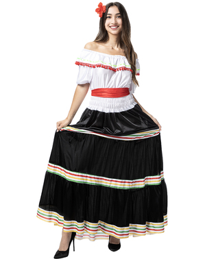 Meksikansk kostyme til kvinner