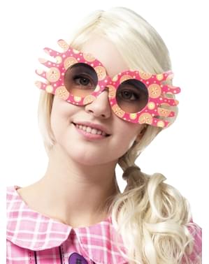 Óculos redondos estilo hippie para adulto: Acessórios,mascarilhas