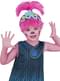 Peluca de Poppy para niña - Trolls 3