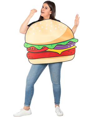 Kostým Hamburger pre dospelých