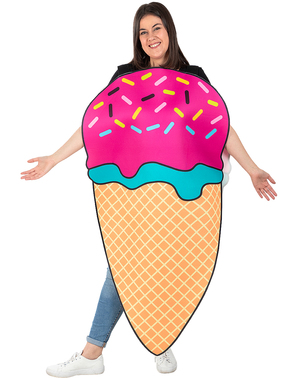 Costum de înghețată pentru adulți