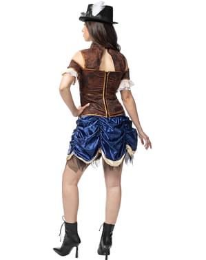 Fato de Steampunk corto para mulher