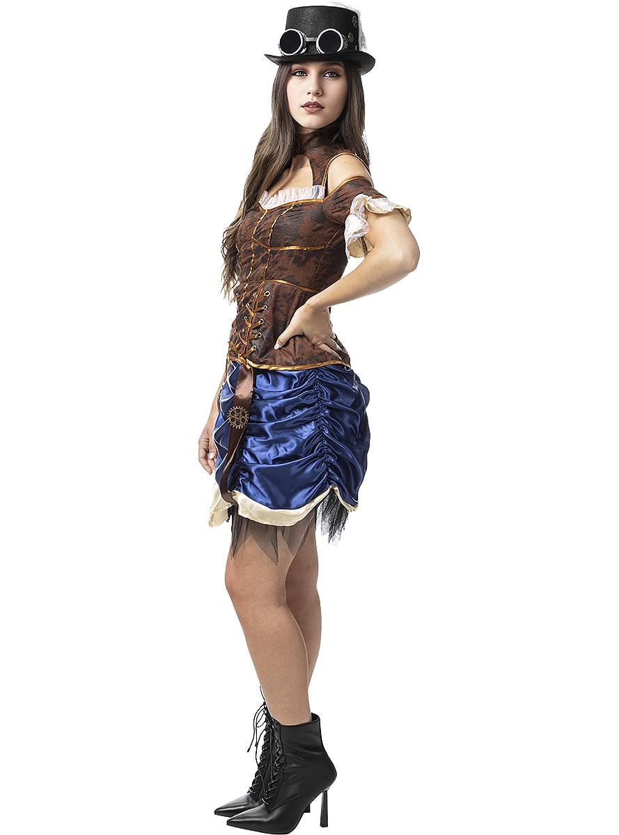 Steampunk īsās kostīms sievietēm