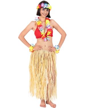 Disfraz de Hawaiana  Trajes hawaianos, Vestuario hawaiano, Disfraz hawaiana