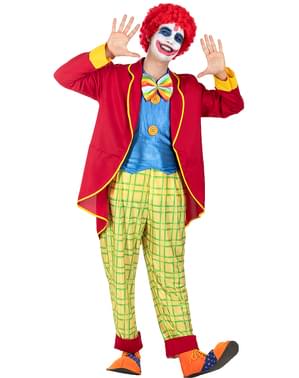 Costume da pagliaccio rosa