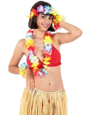 Costume da hawaiana. Gonne e complementi aggiuntivi. Aloha!