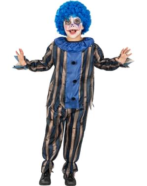 Maskeraddräkt skräckinjagande clown för barn