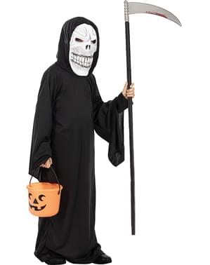 Terrifying Grim Reaper Costume for Kids