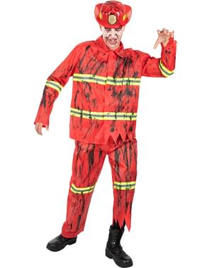 Comprar online Disfraz de Bombero Rojo para hombre