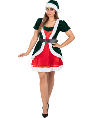 Dámsky sexy kostým vianočného elfa