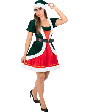 Dámsky sexy kostým vianočného elfa