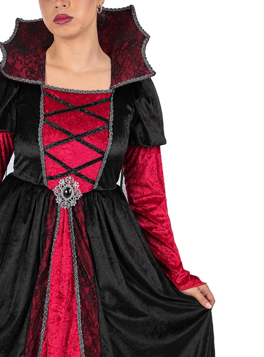Vampir Kostüm Deluxe für Damen