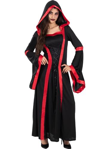 Disfraz de vampiresa sacerdotisa para mujer