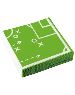 20 Χαρτοπετσέτες Ποδοσφαίρου (33x33 εκ.)