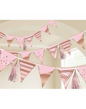 1 Rose Gold String of Bunting