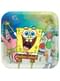 8 SvampeBob tallerkner (23 cm)