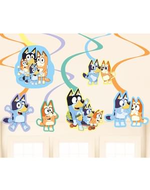 6 Bluey Hanging Decorations