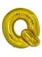  Palloncino lettera Q dorato (86cm)