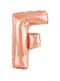 Ballon lettre F rose gold (86 cm)