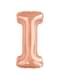 Ballon lettre I rose gold (86 cm)