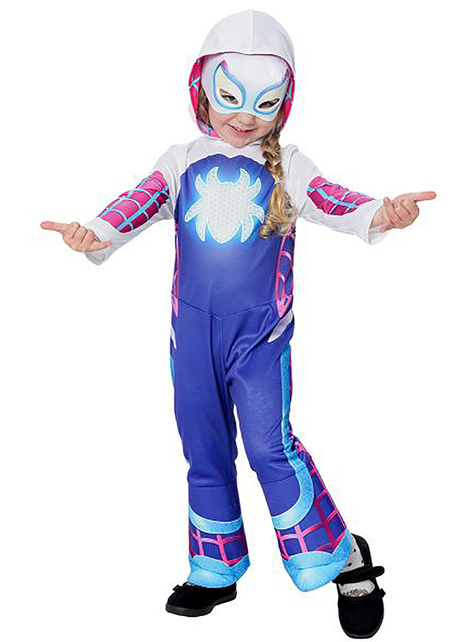 Disfraz de Ghost-Spider para niña - Spidey y su superequipo