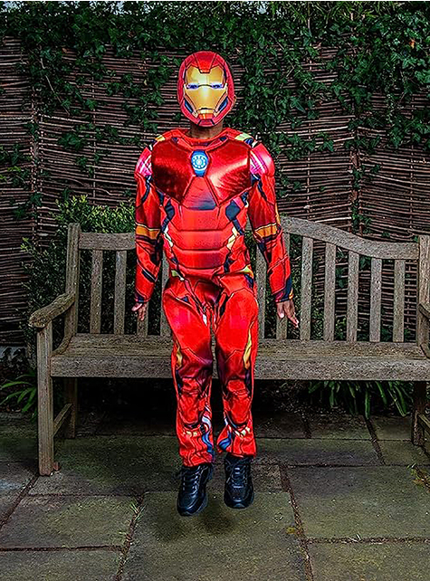 Deluxe Iron Man Costume for Boys - The Avengers