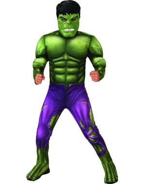 Costum Deluxe Hulk pentru băieţi - The Avengers