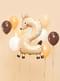 Number “2” Deer Foil Balloon
