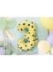 Number “3”Leopard Foil Balloon
