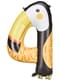 Number “4” Toucan Foil Balloon