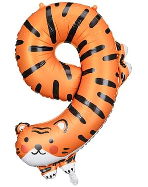 Tiger foil balloon 