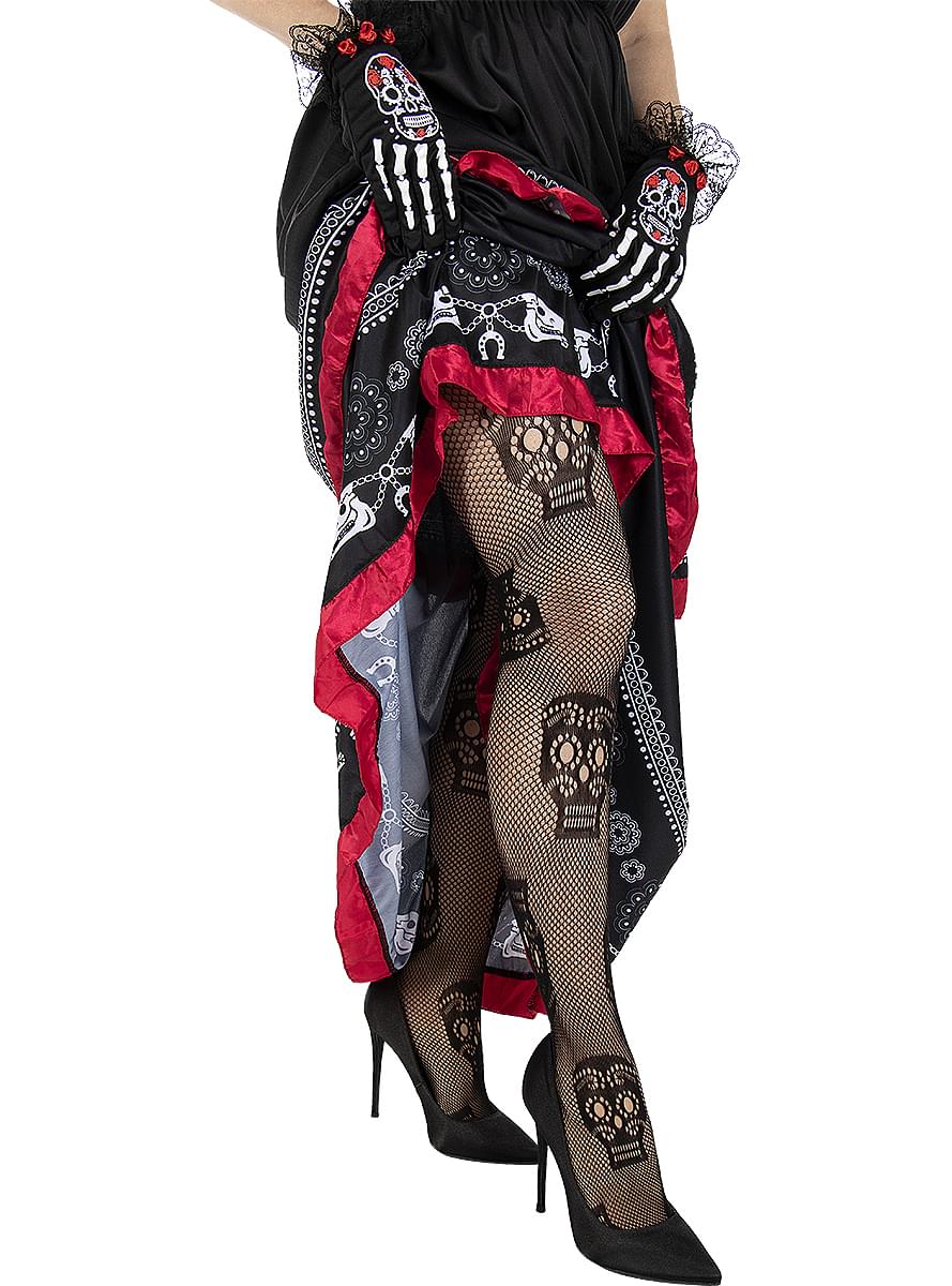 Meias de Catrina rede para mulher