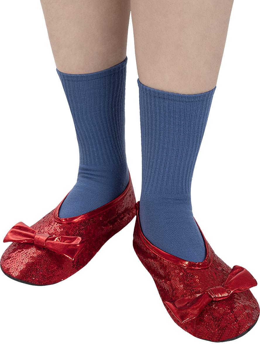 Nakładki na buty Czerwone Pantofelki Dorotki dla kobiet - Czarnoksiężnik z Krainy Oz