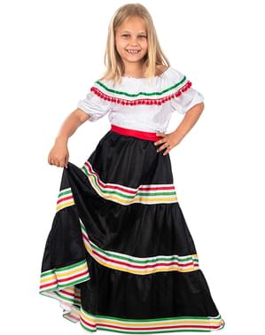 Fato de Mexicana para menina