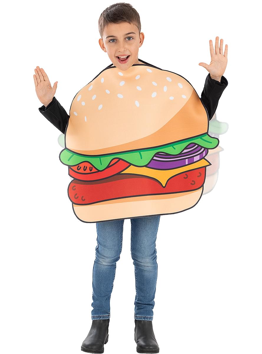Hamburger kostum za otroke