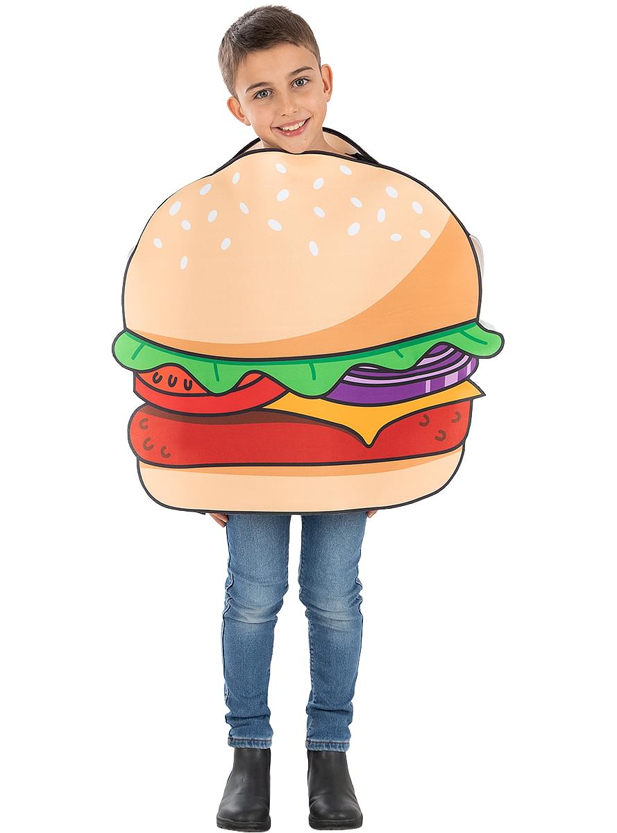 Costume da hamburger per bambini
