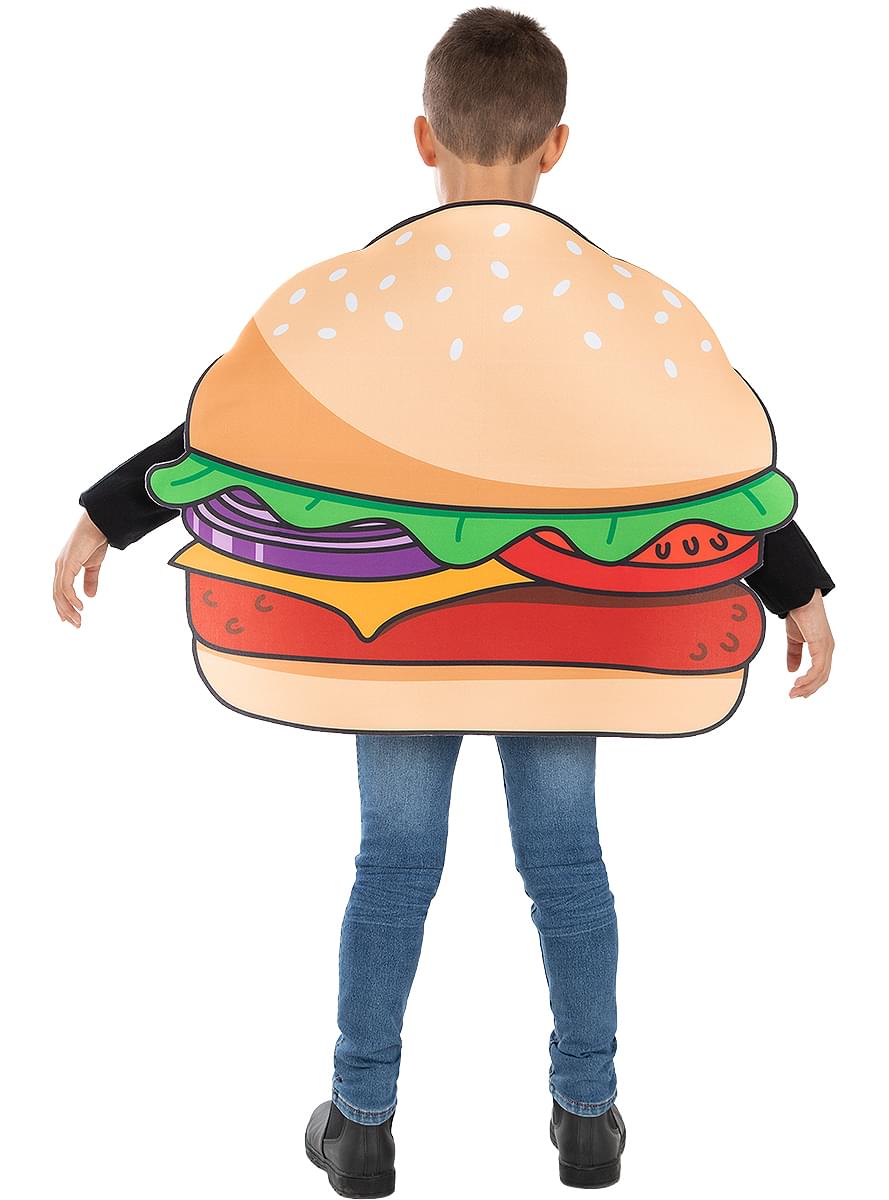 Hamburgeris kostiumas vaikams