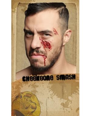 Prótese em látex pómulo aberto