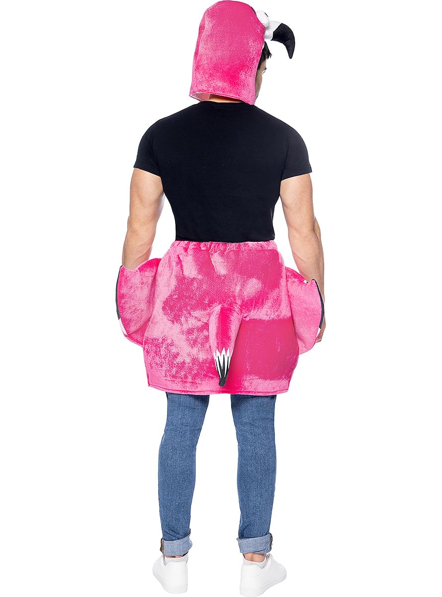 Maskeraddräkt Flamingo för vuxen