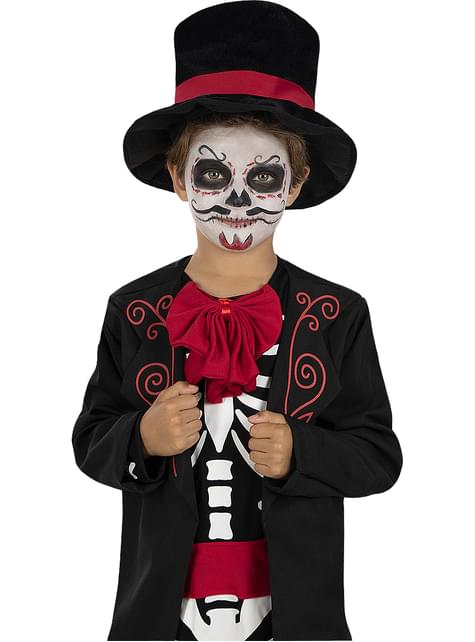 Costume Da Scheletro Tutu Per Bambina Rubie's - Originale Con Gonna Tulle, Include Maschera E Calze
