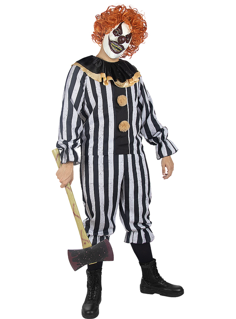 Deluxe Scary Clown Costume for Men