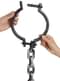 Hand and Neck Shackles with Chain
