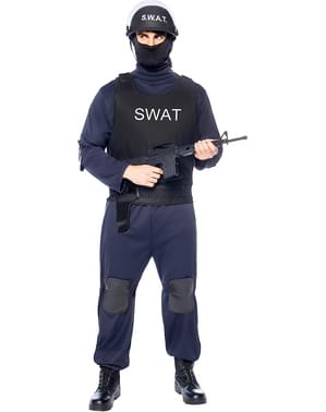 Disfraz de oficial de policía SWAT para niños, disfraz de policía para  niños, con disfraz SWAT, chaleco SWAT, disfraz de Halloween para niños, kit  de