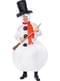 Fato de boneco de neve insuflável para adulto