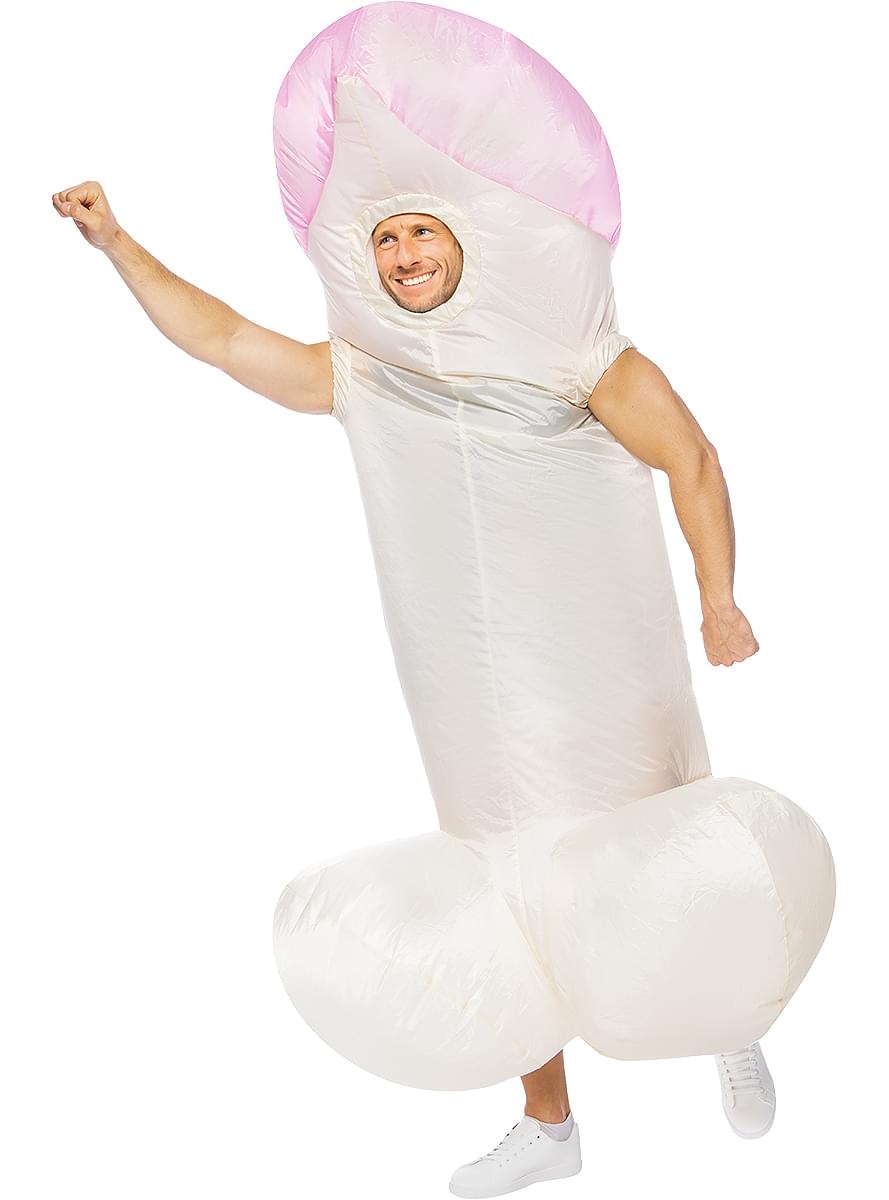 Costume da pene gonfiabile per adulto