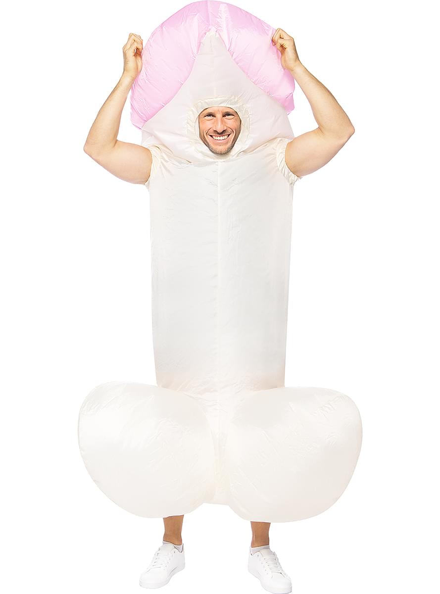 Nafukovací kostým penis pro dospělé