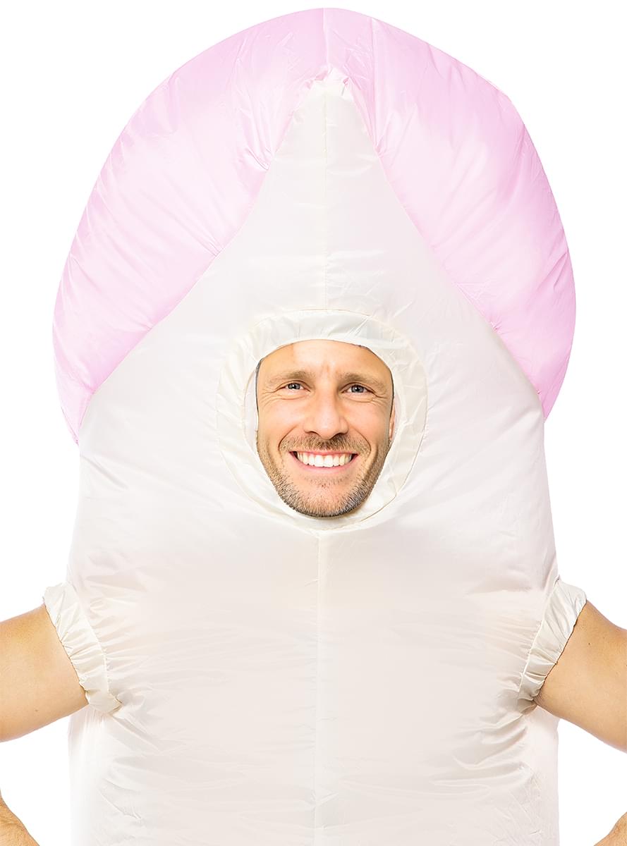 Nafukovací kostým penisu pre dospelých